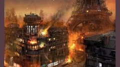 Future Apocalypse Paris meteor