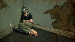 Future Technology lonely cyber