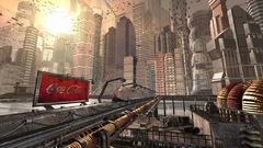 Futuristic 3d cities
