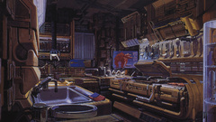 Futuristic artwork Syd Mead