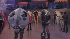 Futuristic artwork Syd Mead