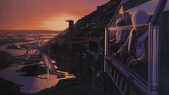 Futuristic artwork Syd Mead