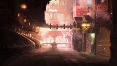 Futuristic Blade Runner Neo