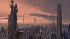 Futuristic cities