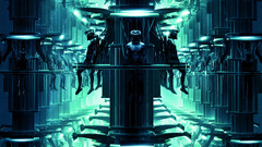 Futuristic cyber Daybreakers