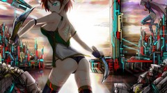 Futuristic ecchi Anime female