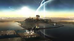 Futuristic Future artwork cities