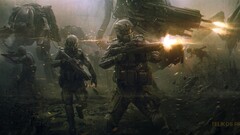 futuristic Mercenaries warrior