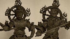 FX figurines demons toys (children)