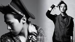 G-dragon monochrome k-pop BIGBANG