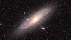 Galaxies outer space Andromeda Galaxy