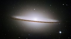 Galaxies outer space Sombrero Galaxy