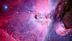galaxy Space nebula space art digital art colorful space clouds