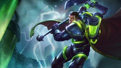 Game armor axe league Champions League of Legends artwork 