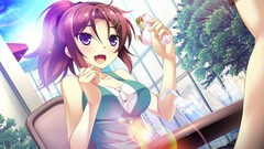 Game cg Ryuusei Kiseki-Shooting Probe Mouri Sakura