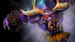 Game horns Minotaur Warriors red eyes chains League of Legends 