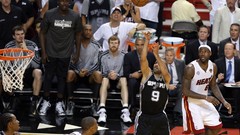 Game nba lebron james miami heat wins san antonio spurs Tony 