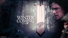 Game of thrones TV series house stark Winter is Coming