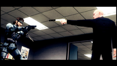 Game professional standoff by