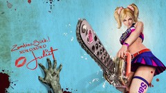 Game zombies skirts lollipop chainsaw cheerleaders Zombie Hunter