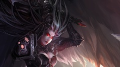 Games armor red eyes world of warcraft artwork video games 