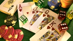 Games Cards poker casino dice gambling