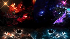 Games fire planets Champions outer space League of Legends 
