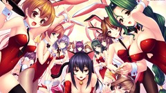 Games glass wine glasses collar tie Bells Hearts gloves bows 