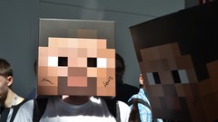 Games minecraft steve Gamescom Yogscast