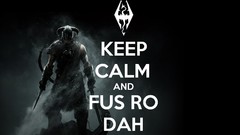 Games the elder scrolls v skyrim Fus Ro Dah