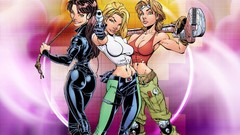 Games virtual artwork cgi Danger Girl