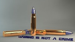 Gaming Resident Evil bullets virus crime 3D renders