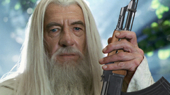 Gandalf ak-47 Ian McKellen