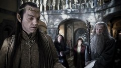 Gandalf The Hobbit Ian McKellen hugo weaving Elrond