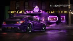 Garages Watchmen colors Hyundai genesis races Ferrari 