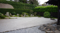 Garden beautiful scenery Zen dartington