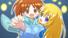 Gargoyle blondes blue eyes brown eyes Japanese clothes