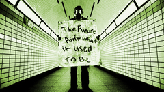 Gas masks transparent tunnels