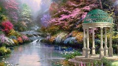Gazebo Thomas Kinkade