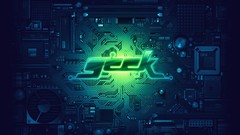 Geek PCB motherboards electronics circuits digital art Derek 