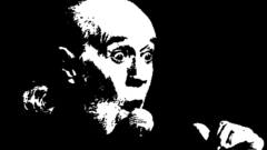George carlin monochrome lg