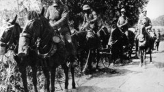 German cavalry near ypres