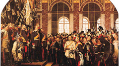 German empire proclamation high