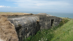 German pillbox bunker in