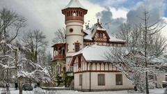 Germany bavaria houses Herrsching Little Castle
