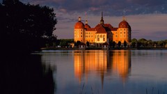 Germany castle saxony schloss moritzburg