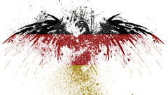 Germany Eagles white background