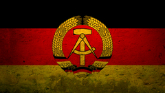 Germany Flags Deutch Democratic