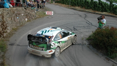 Germany Ford rally drifting