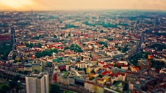 Germany houses Berlin cityscapes tilt-shift Ed McGowan